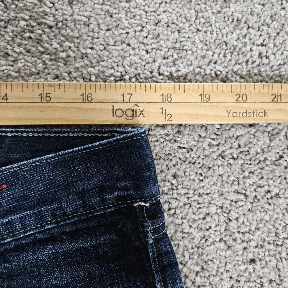 Banana Republic Jeans Men's 35X32 Blue Vintage Straight Honeycomb Minimalist